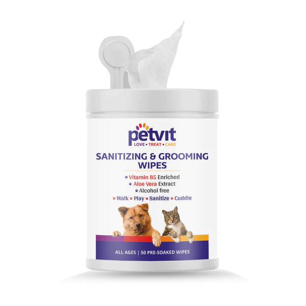 Sanitizing & Grooming Wipes 